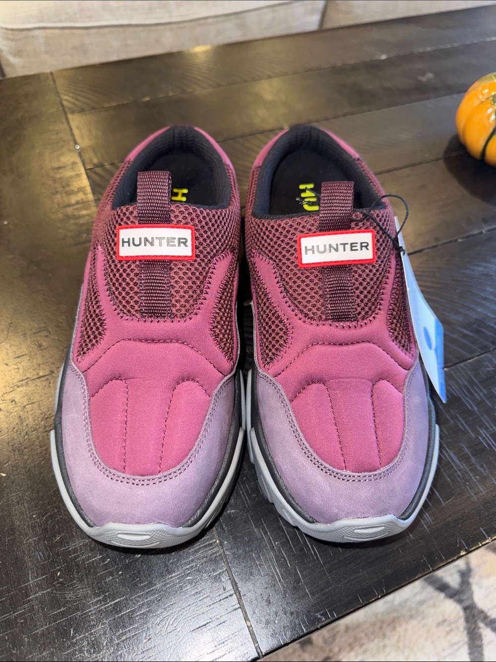 Hunter Women’s Slip-On Sneakers 8